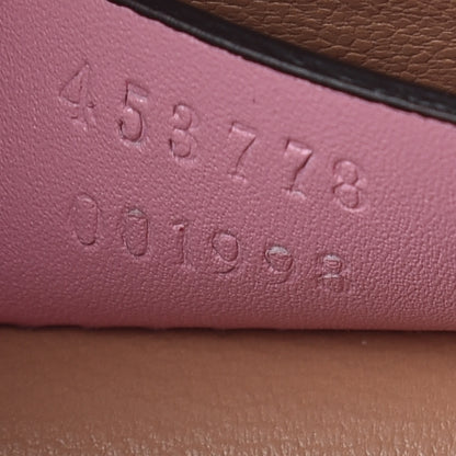 Gucci Nappa Pearl Studded Mini Queen Margaret Broadway Shoulder Bag Sugar Pink 10 of 28