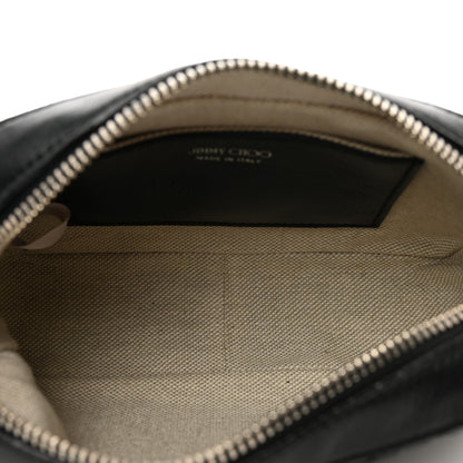 Jimmy Choo Calfskin Star Haya Camera Bag Black 6 of 9