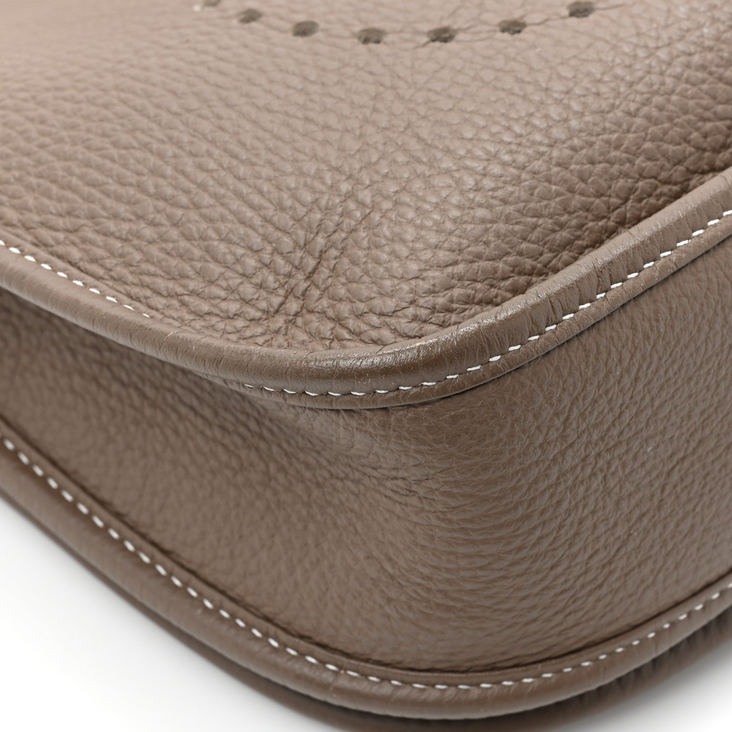 Hermes Taurillon Clemence Evelyne III PM Etoupe 9 of 11