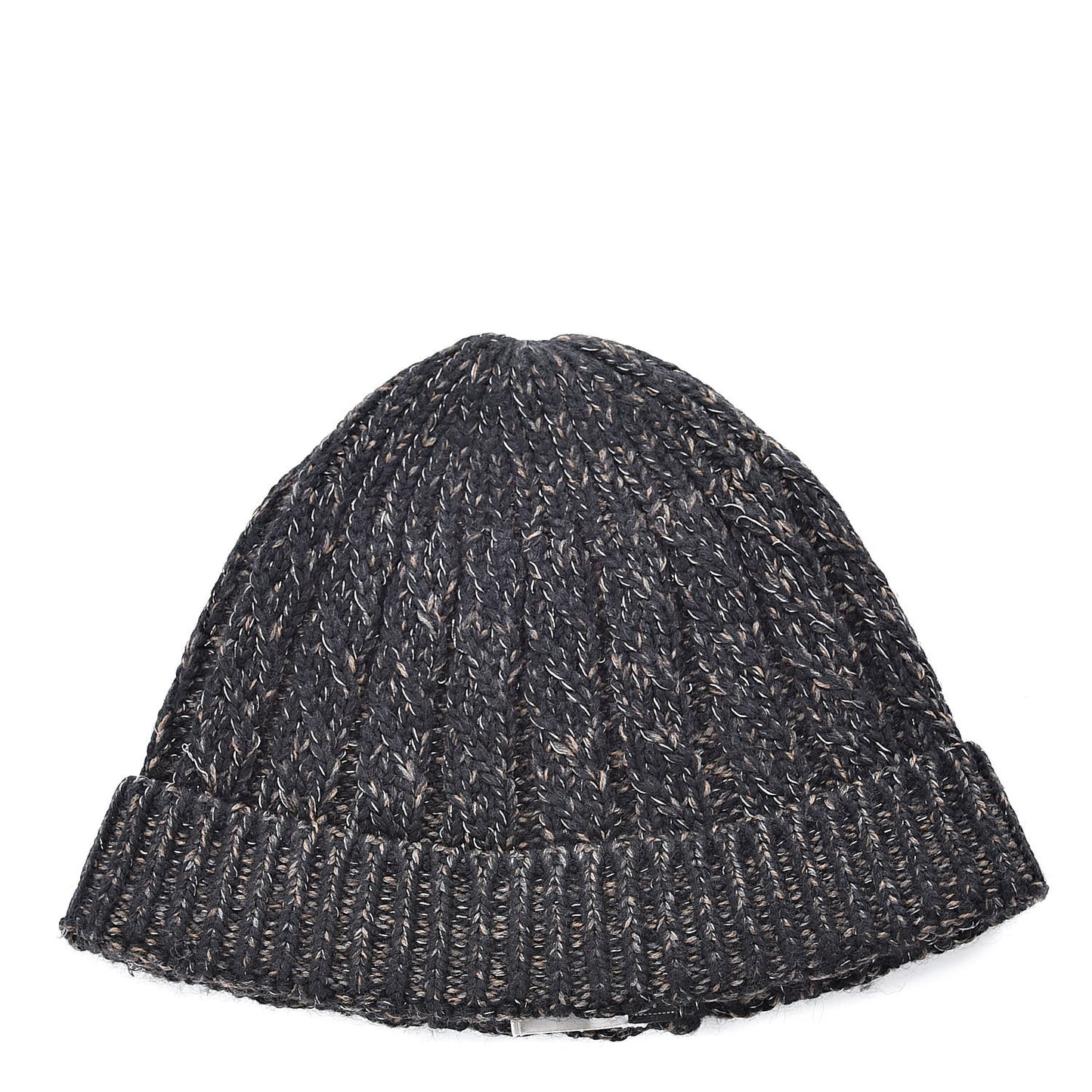 Cashmere Blend CC Beanie Hat Black Multicolor