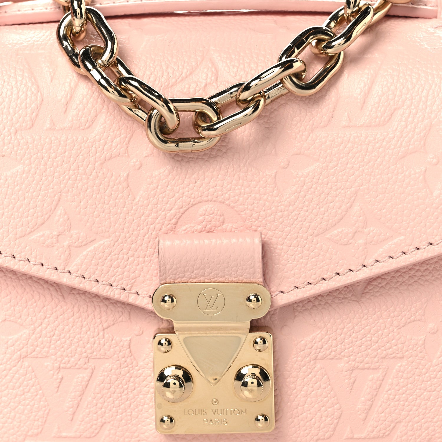 Louis Vuitton Empreinte Pochette Metis East West Pink Opale 7 of 9