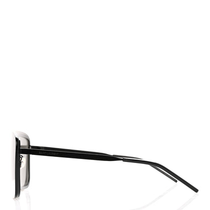 Saint Laurent Metal SL 364 Mask Sunglasses Black 3 of 9