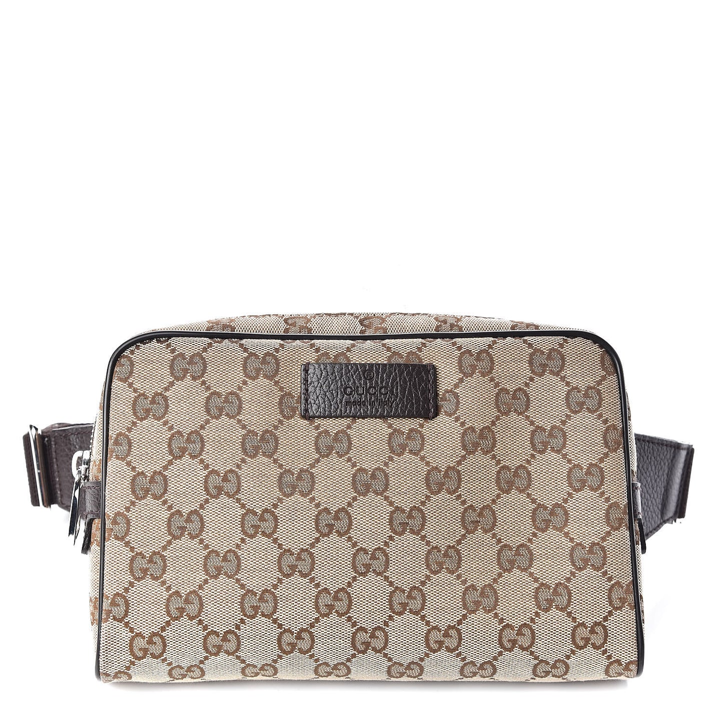 Monogram Belt Bag Dark Brown