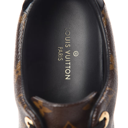 Louis Vuitton Patent Monogram Frontrow Sneakers 38 5 of 7