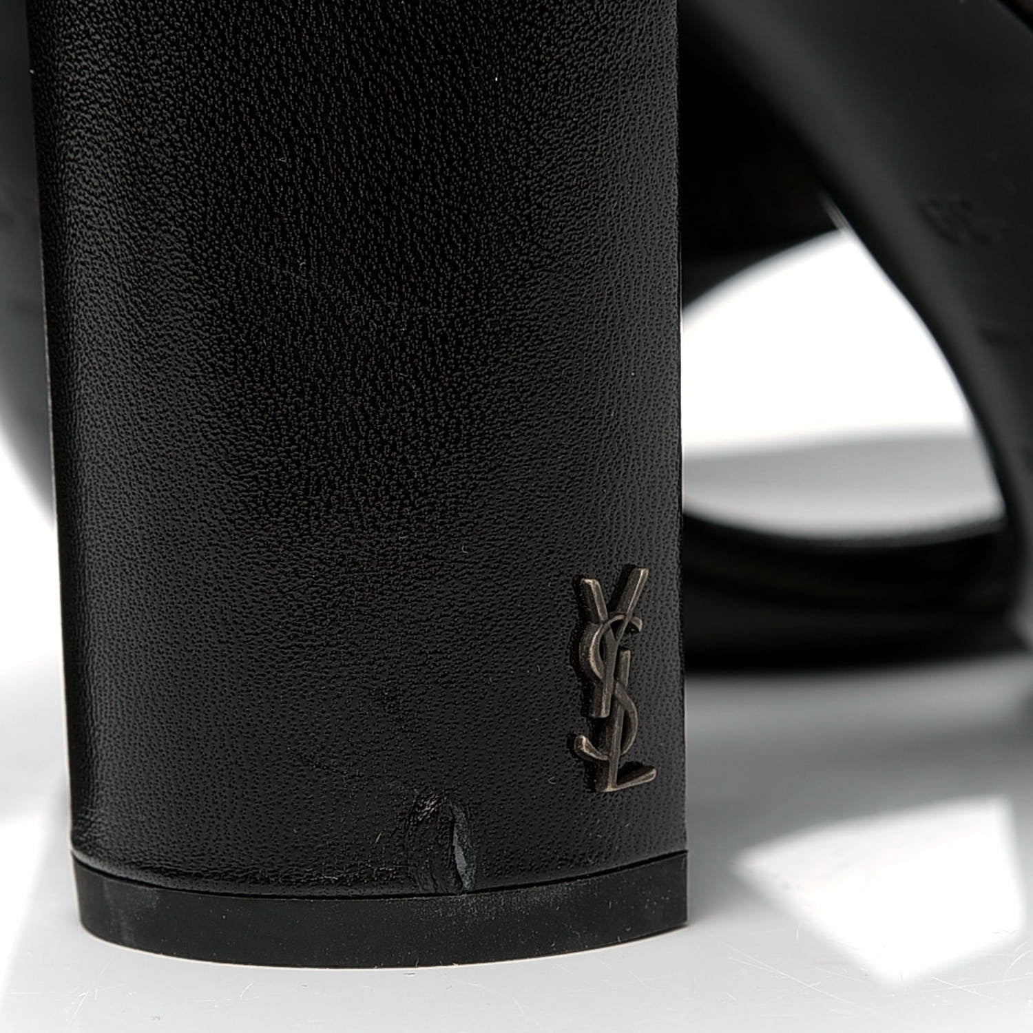 Saint Laurent Calfskin LouLou Mules 39 Black 4 of 6