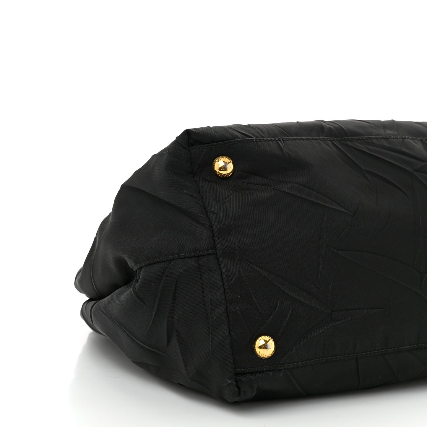 Tessuto Nylon Tassel Tote Black
