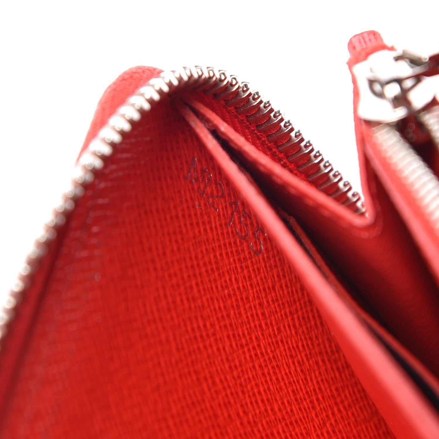 Louis Vuitton Epi Clemence Wallet Coquelicot 7 of 14