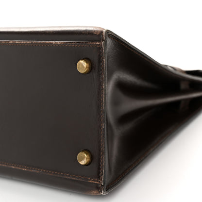 Hermes Box Kelly Sellier 32 Chocolate 12 of 17