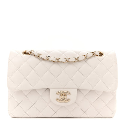 Chanel Caviar Quilted Small Double Flap White 1 of 12