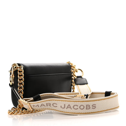 Marc Jacobs Calfskin The J Marc Shoulder Bag Black 3 of 11