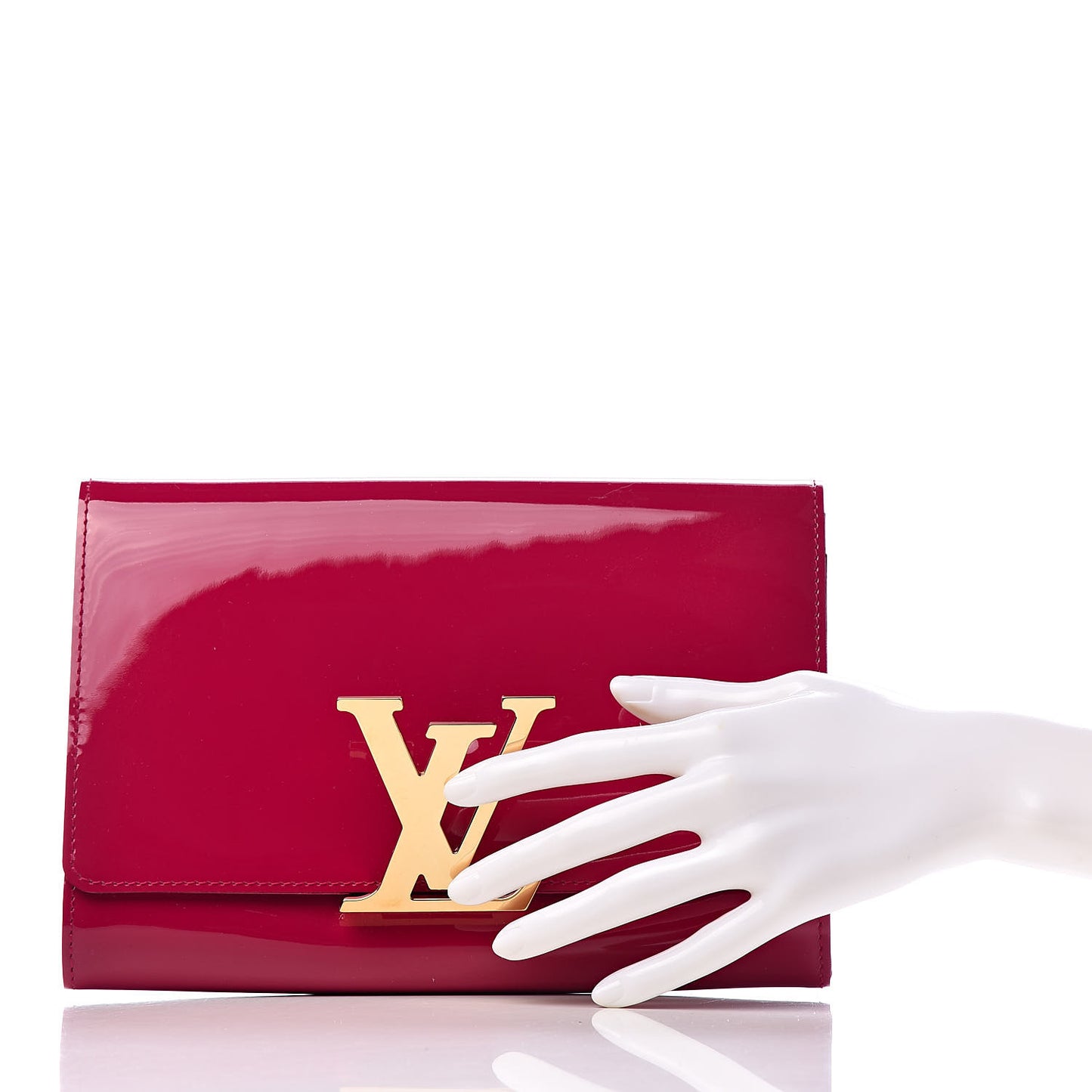 Patent Neo Sobe Louise Evening Clutch Rose Indien