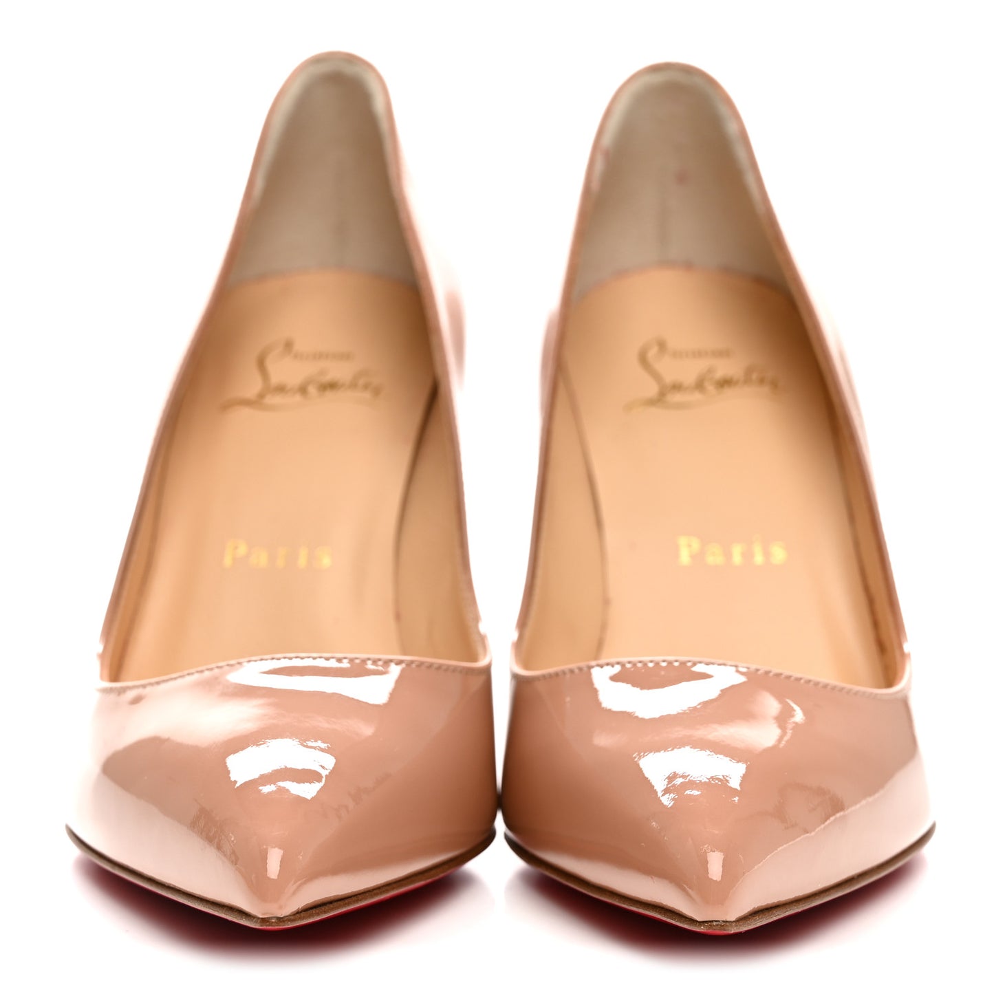Patent Pigalle Follies 85mm Pumps 35 Nude