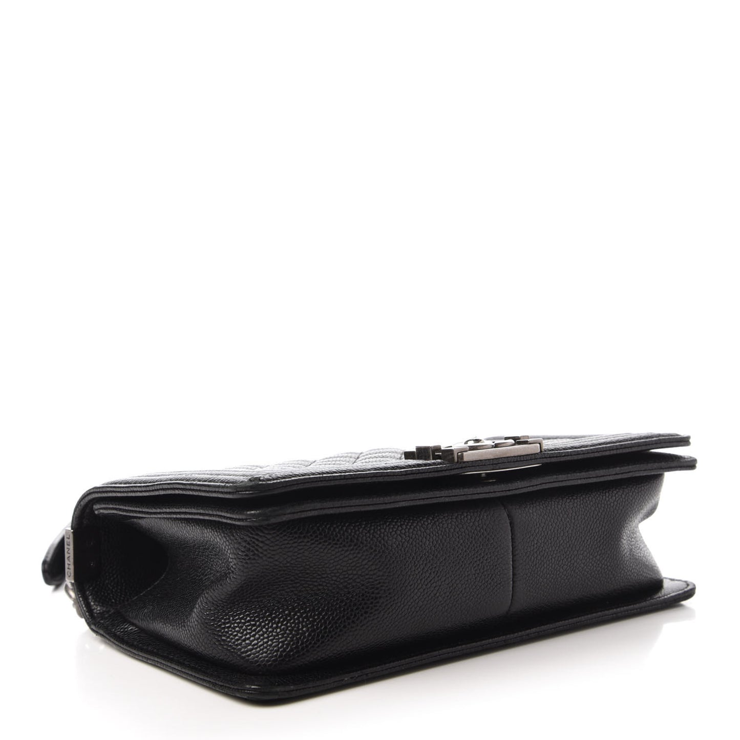 Caviar Quilted Medium Boy Flap Black