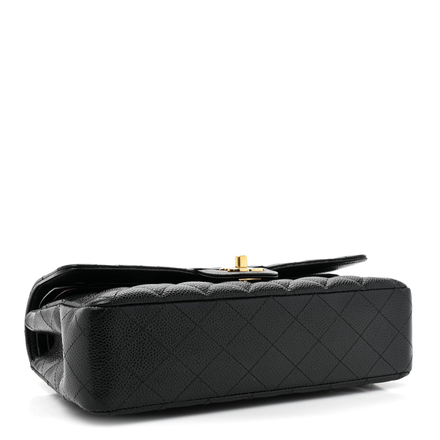 Chanel Caviar Quilted Medium Double Flap Black 4 of 16