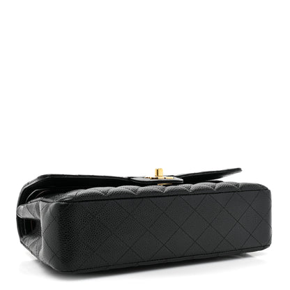 Chanel Caviar Quilted Medium Double Flap Black 4 of 16