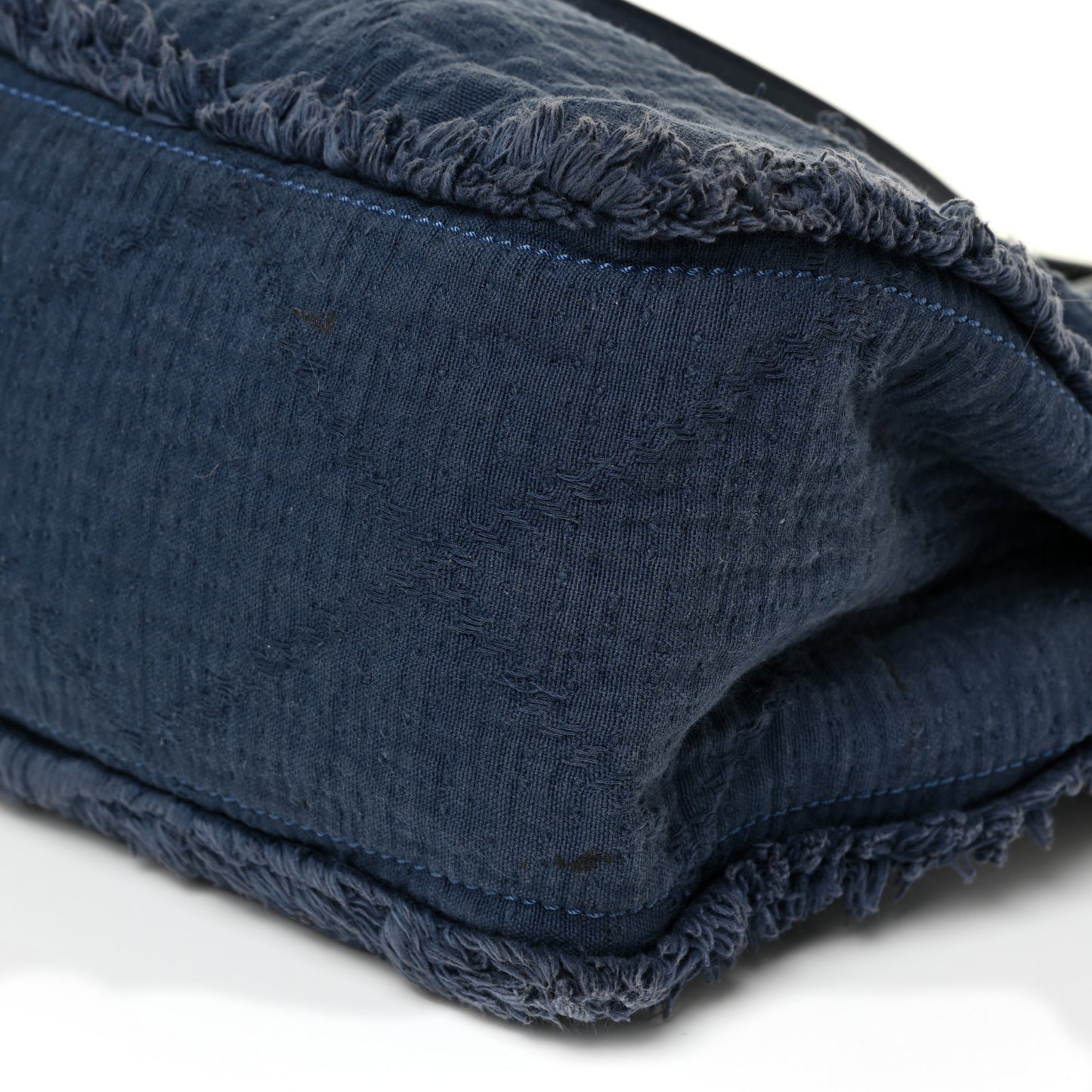 Canvas Large Double Face Shopping Tote Navy