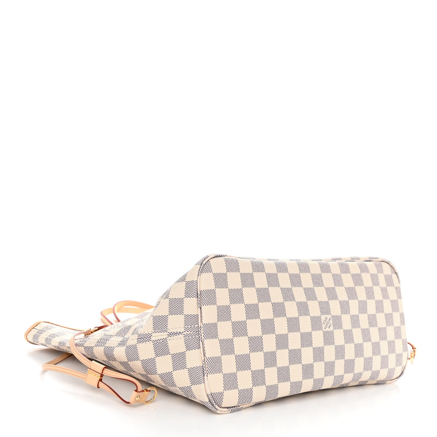 Louis Vuitton Damier Azur Neo Neverfull MM Rose Ballerine 5 of 10