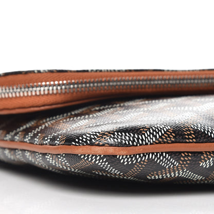 Goyard Goyardine Sainte Marie Soft Clutch Black Gold 10 of 12