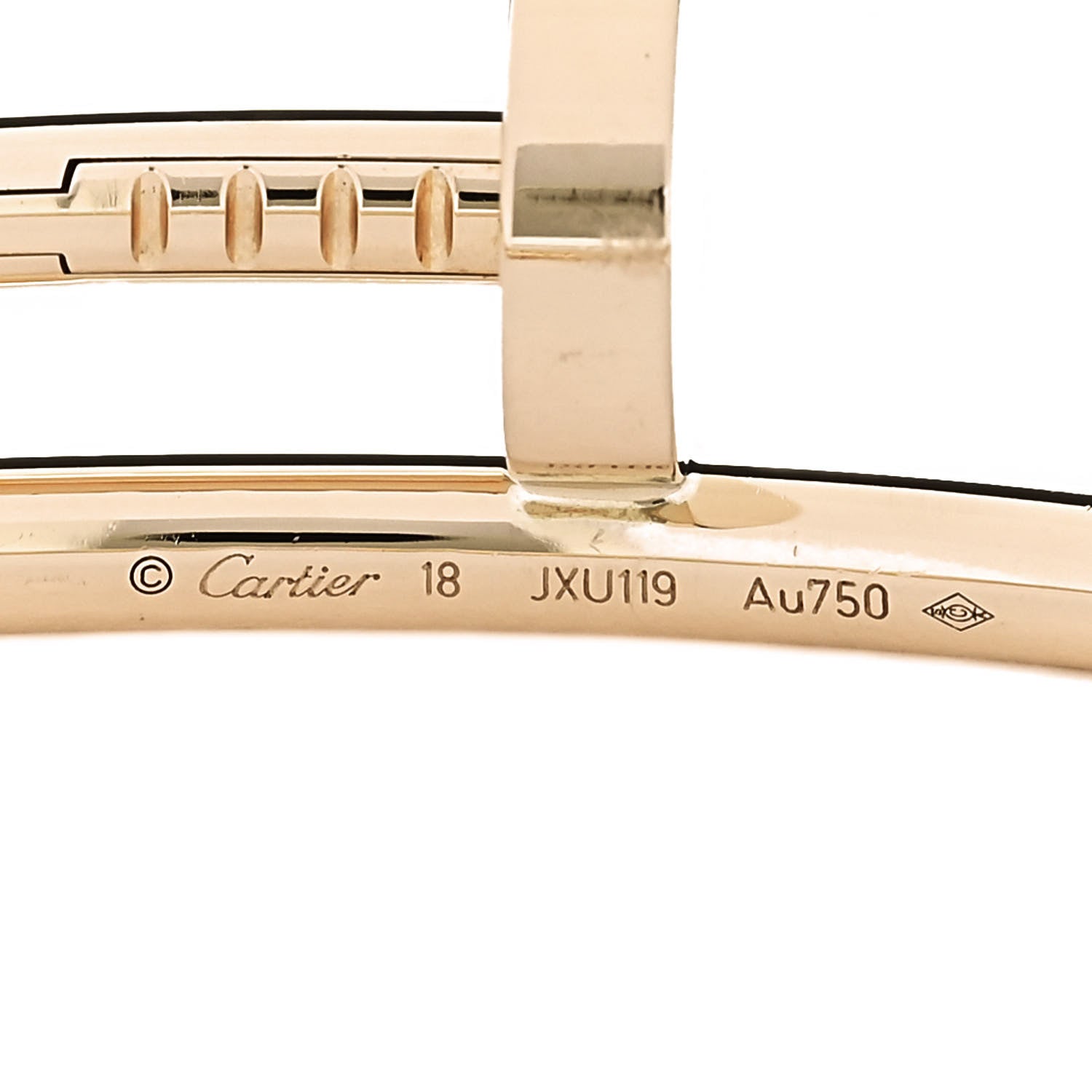 Cartier 18K Yellow Gold Juste Un Clou Bracelet 18 3 of 5