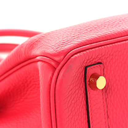 Hermes Togo Birkin 30 Rose Extreme 10 of 11
