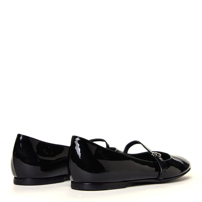 Louis Vuitton Patent Uniformes Ballet Flats 37 Black 3 of 6