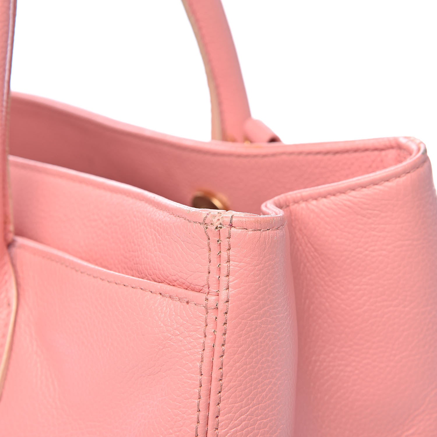 Chanel Calfskin Cerf Shopper Tote Pink 11 of 23