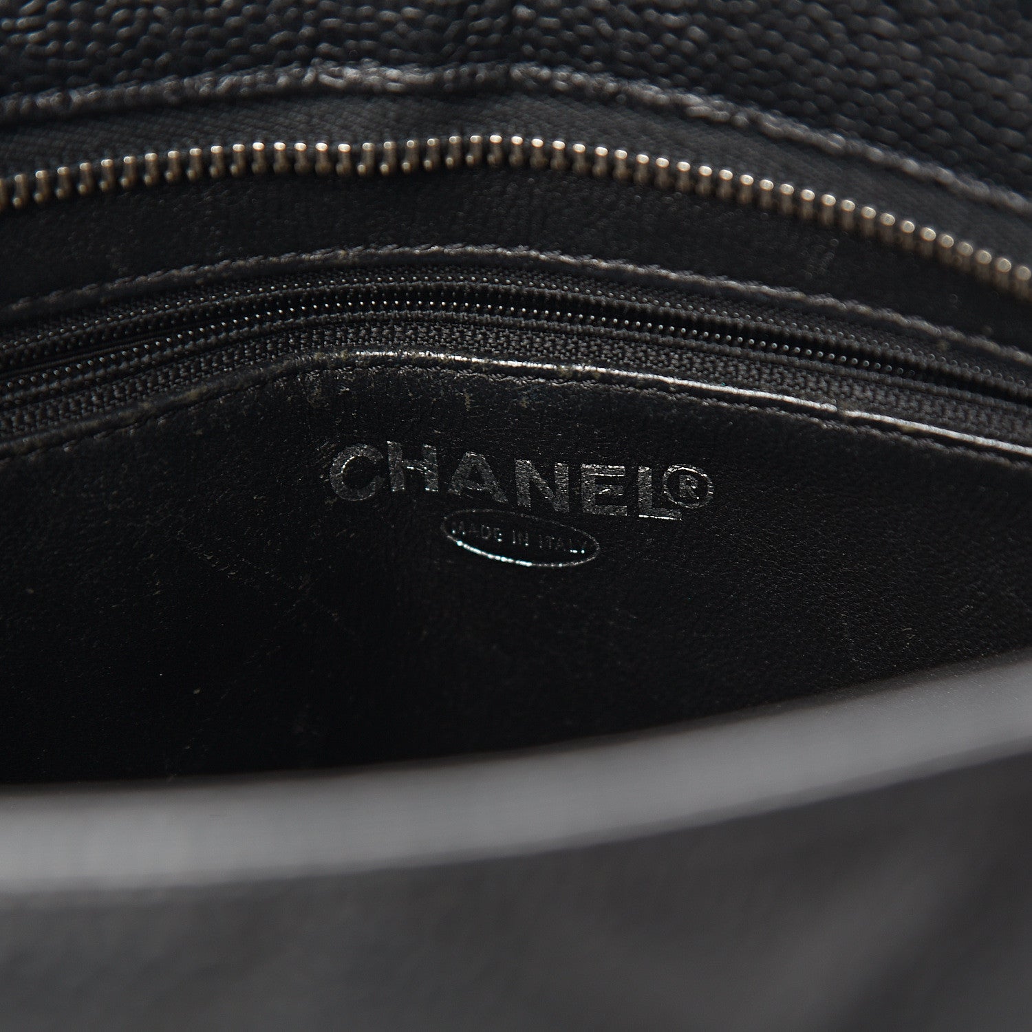 Chanel Caviar Quilted Medallion Tote Black 5 of 9
