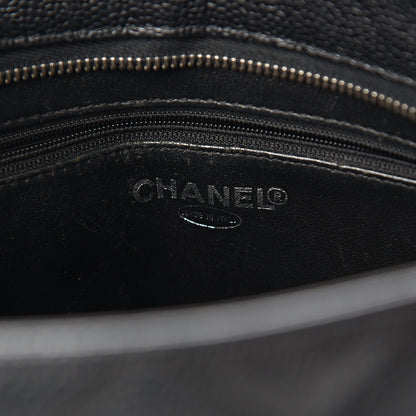 Chanel Caviar Quilted Medallion Tote Black 5 of 9