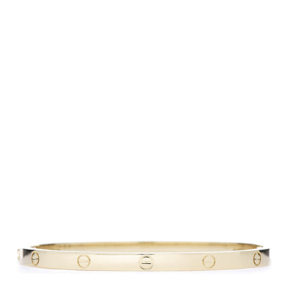 Cartier 18K Yellow Gold Small LOVE Bracelet 15 6 of 12