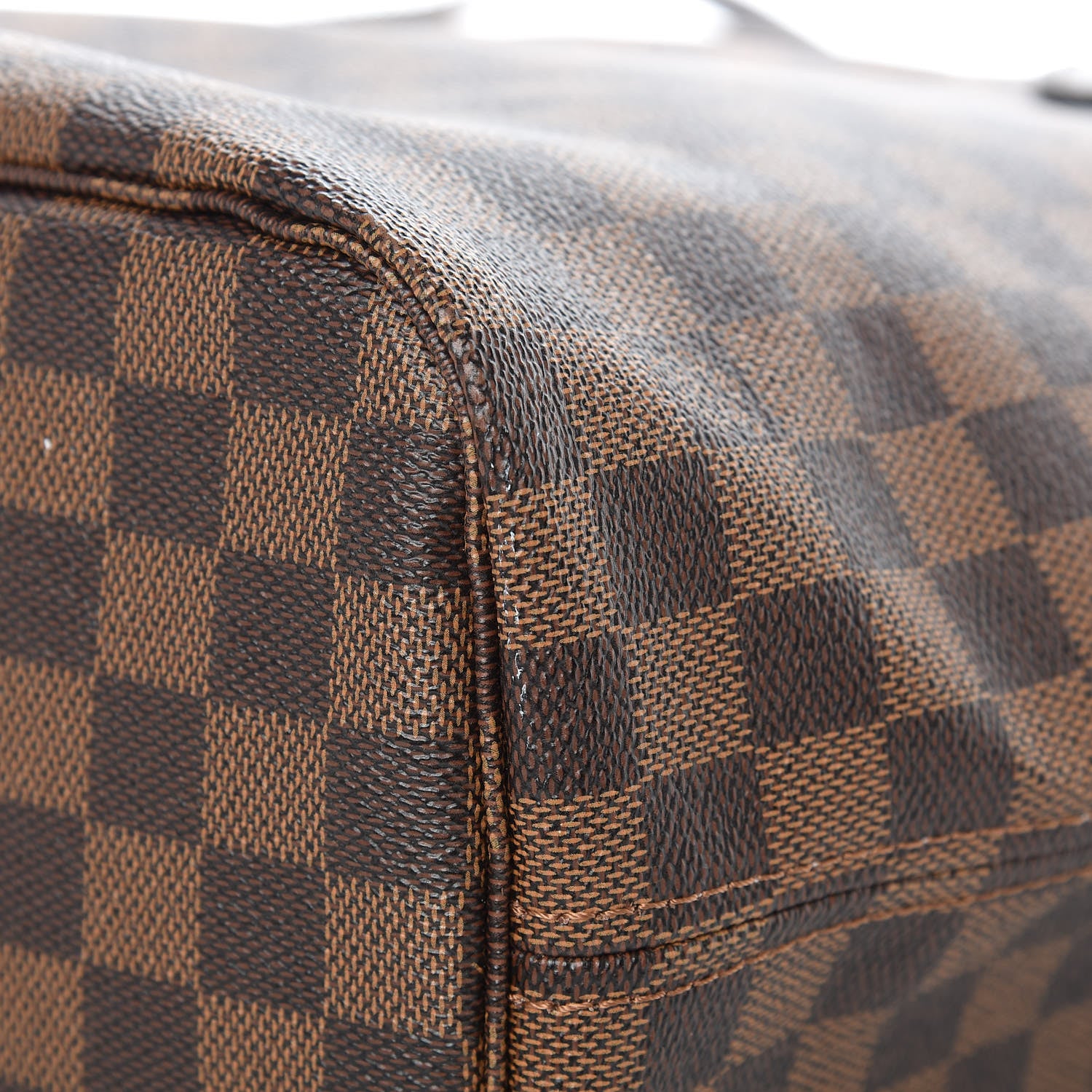 Louis Vuitton Damier Ebene Neo Neverfull MM Rose Ballerine 17 of 17