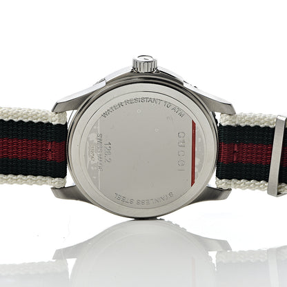 Gucci Stainless Steel Nylon 44mm Sport Quartz Watch White 5 of 11