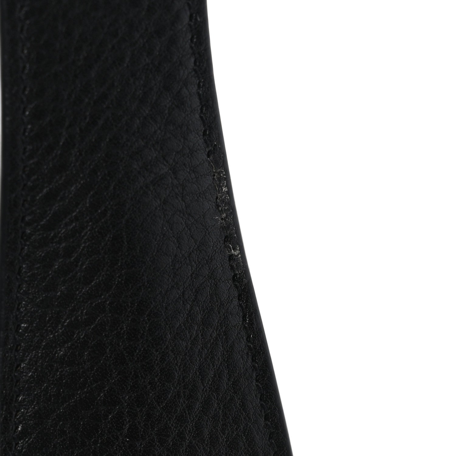 The Row Grained Calfskin Half Moon Shoulder Bag Black 10 of 11