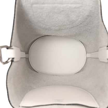 Hermes Taurillon Clemence Swift In-The-Loop 18 Bag New White 5 of 12