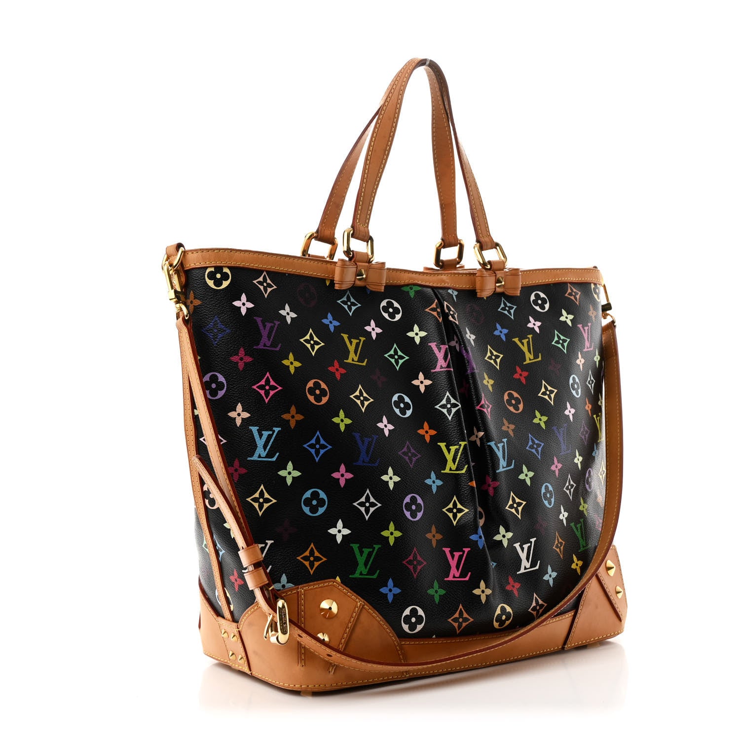 Louis Vuitton Monogram Multicolor Sharleen GM Black 3 of 12