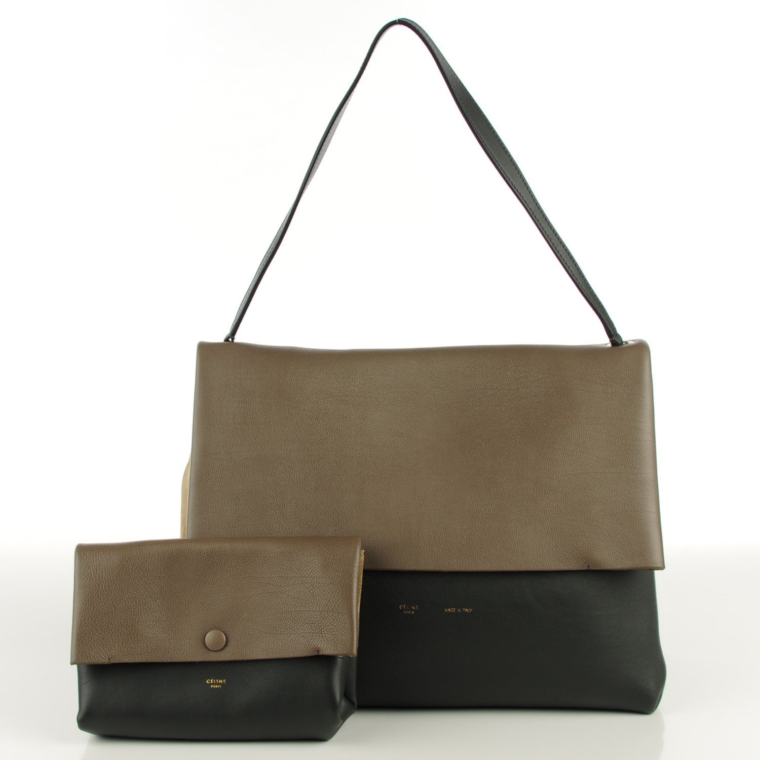 Celine Calfskin All Soft Tote Grey 5 of 10