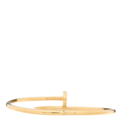 Cartier 18K Yellow Gold Juste Un Clou Bracelet 20 6 of 8