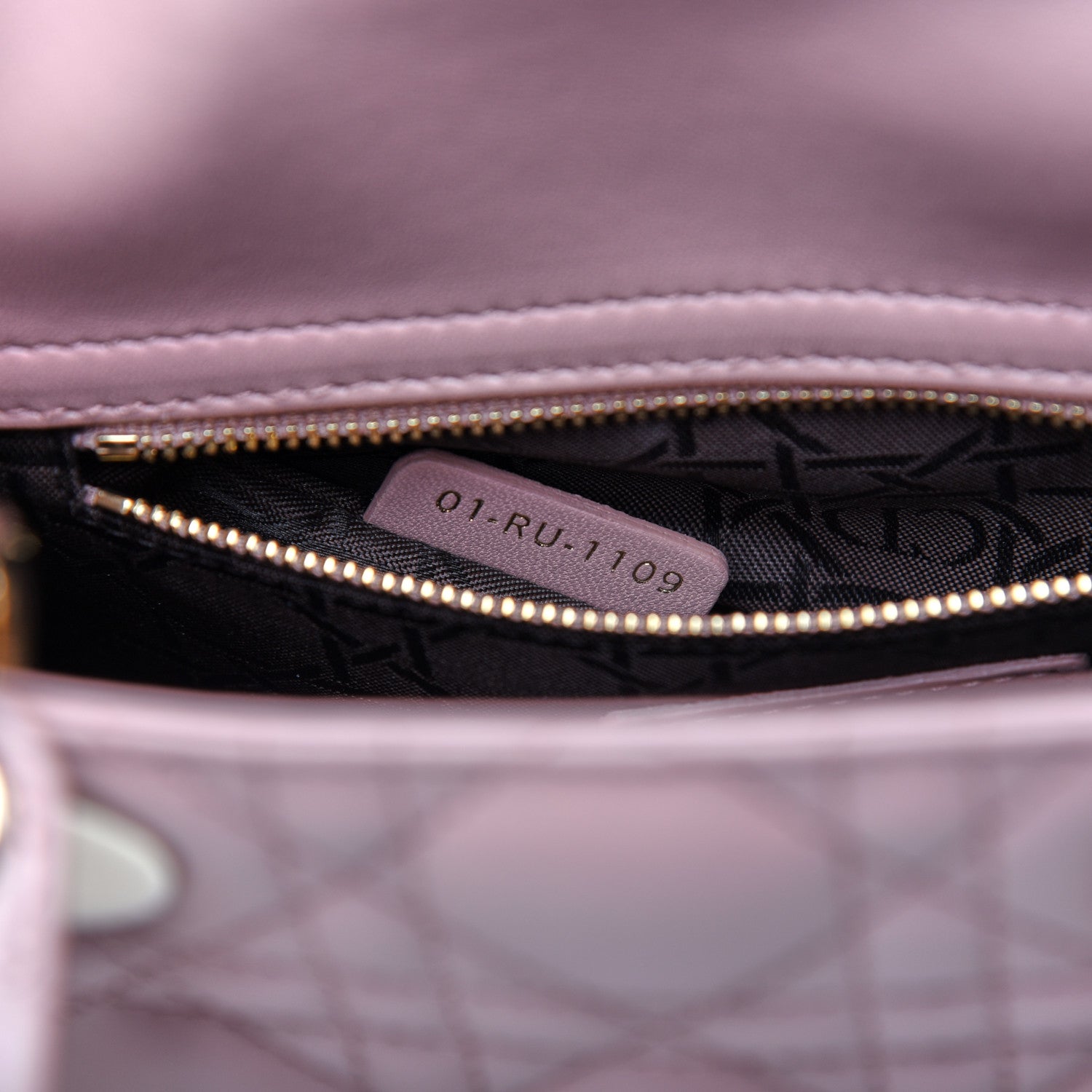 Christian Dior Lambskin Cannage My ABCDior Fard 9 of 10
