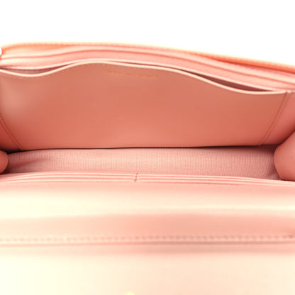 Chanel Caviar Quilted Wallet on Chain WOC Light Pink 5 of 12