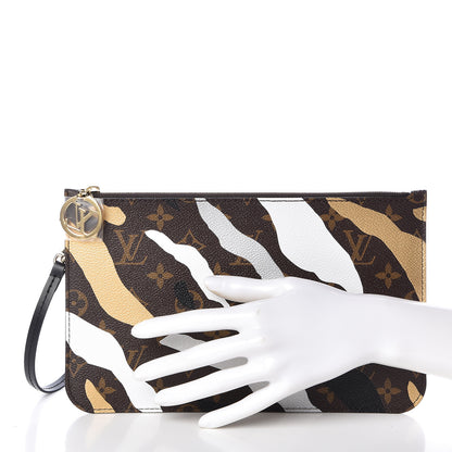 Louis Vuitton X LOL Monogram Neverfull MM GM Pochette Gold Silver 2 of 7