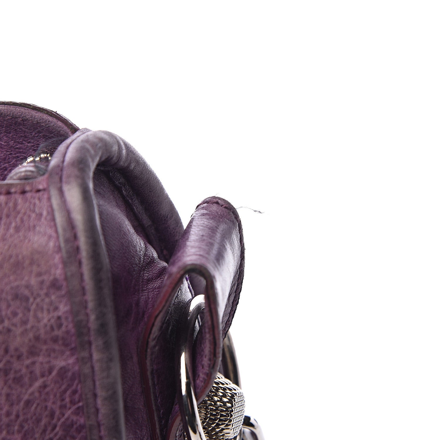 Balenciaga Agneau Giant 21 Silver Hardware City Raisin 9 of 14