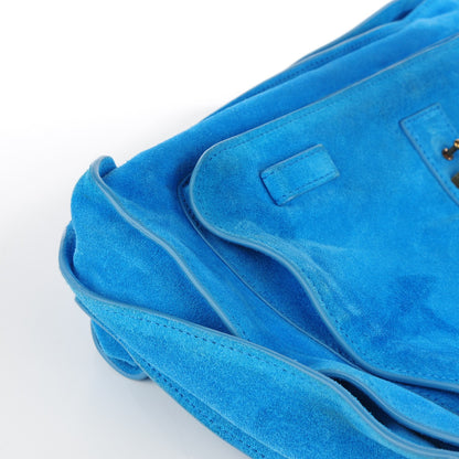 Proenza Schouler Suede Large PS1 Satchel Rip Tide 2 of 11