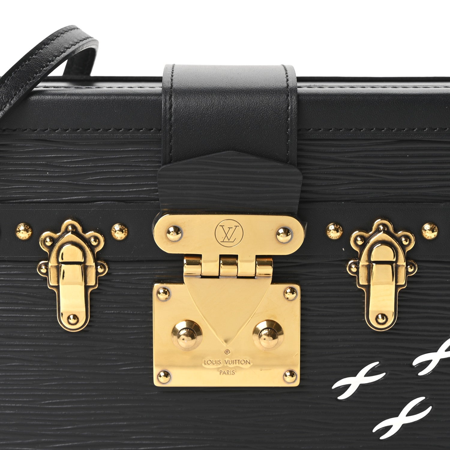 Louis Vuitton Epi Petite Malle Black 7 of 9