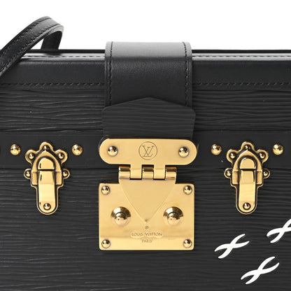 Louis Vuitton Epi Petite Malle Black 7 of 9