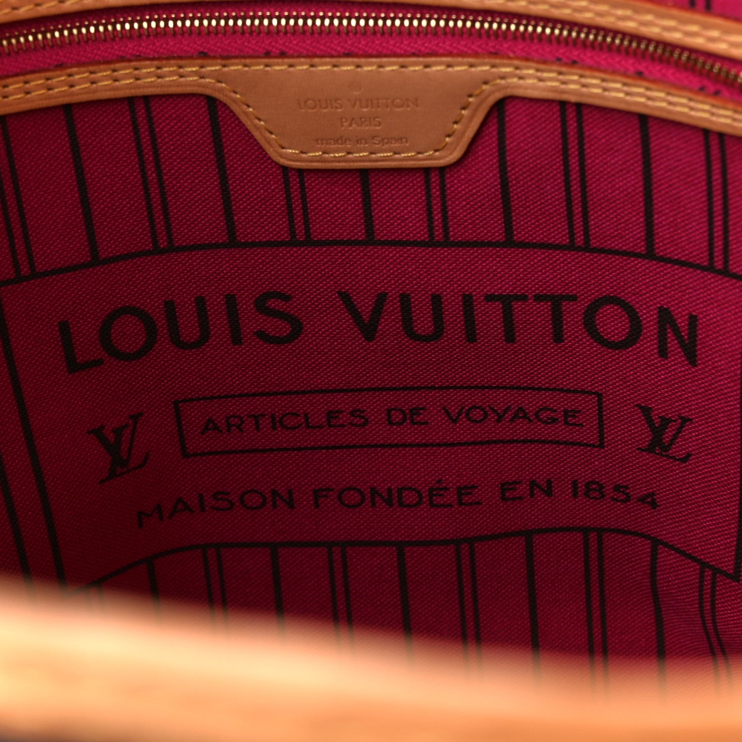 Louis Vuitton Monogram Neo Neverfull MM Pivoine 6 of 10