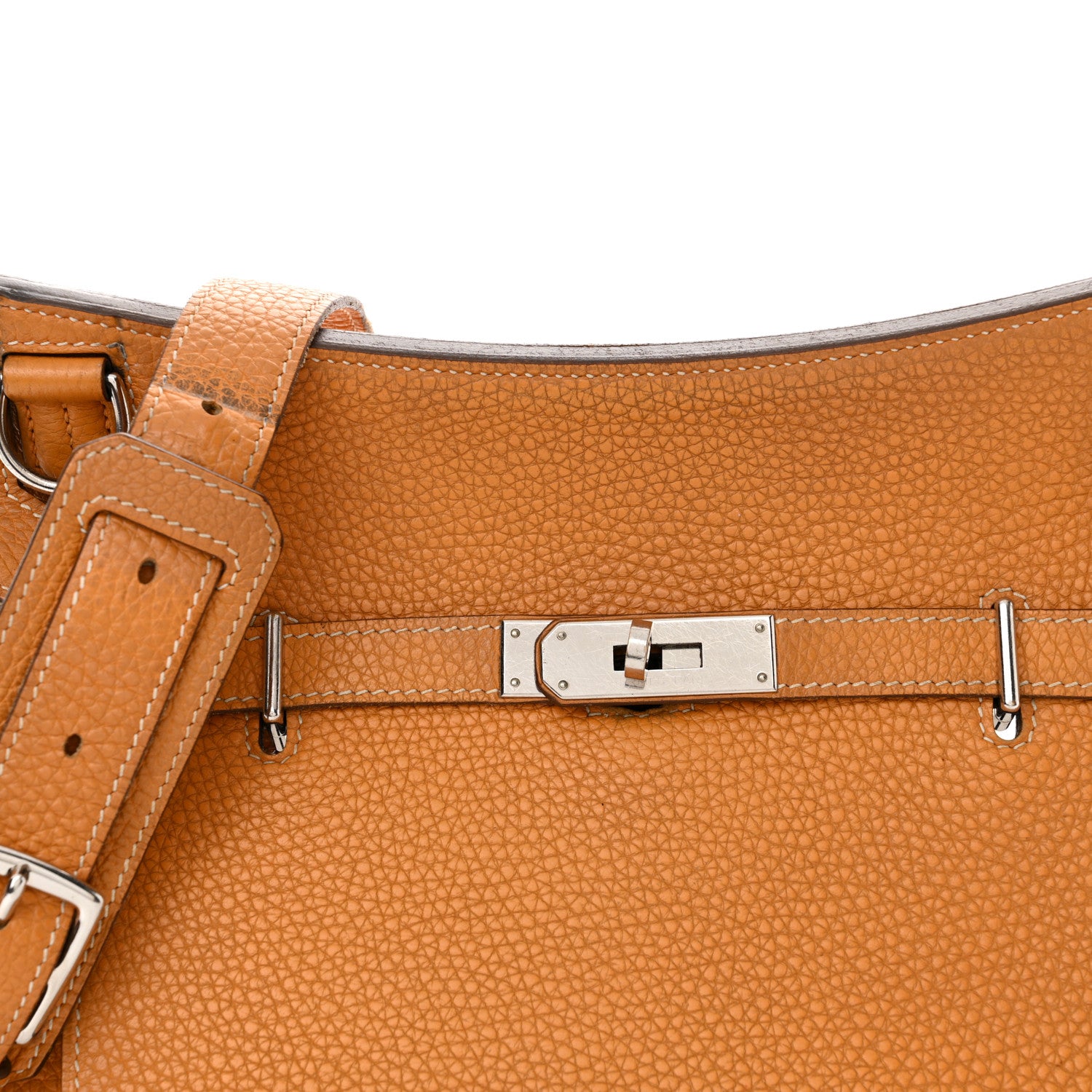 Hermes Taurillon Clemence Jypsiere 28 Moutarde 8 of 24