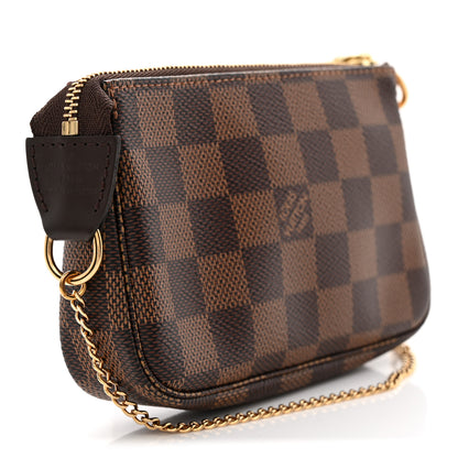 Louis Vuitton Damier Ebene Mini Pochette Accessories 3 of 7