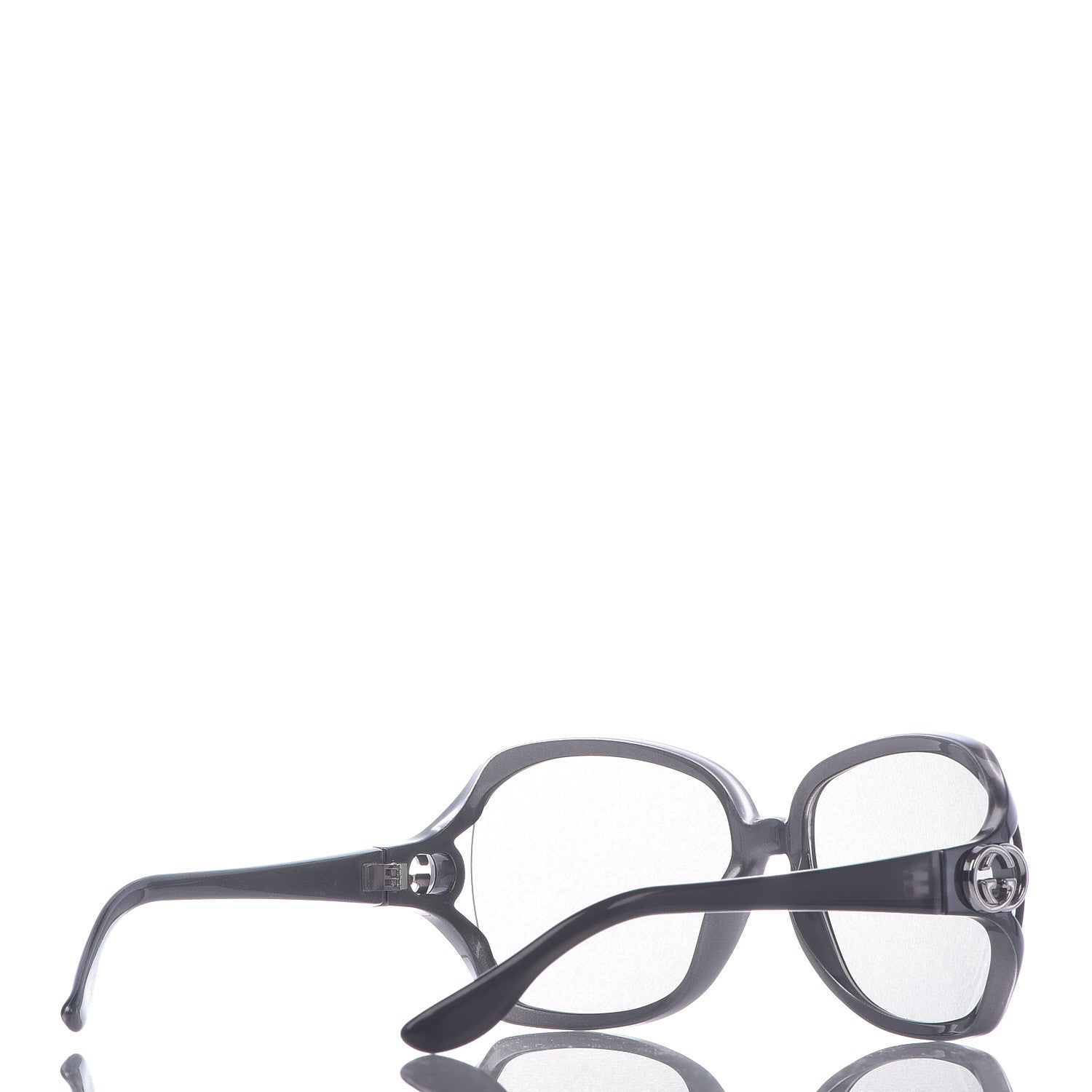 Gucci Square Frame GG 2986/S Sunglasses Smoke Pearl Grey 4 of 6