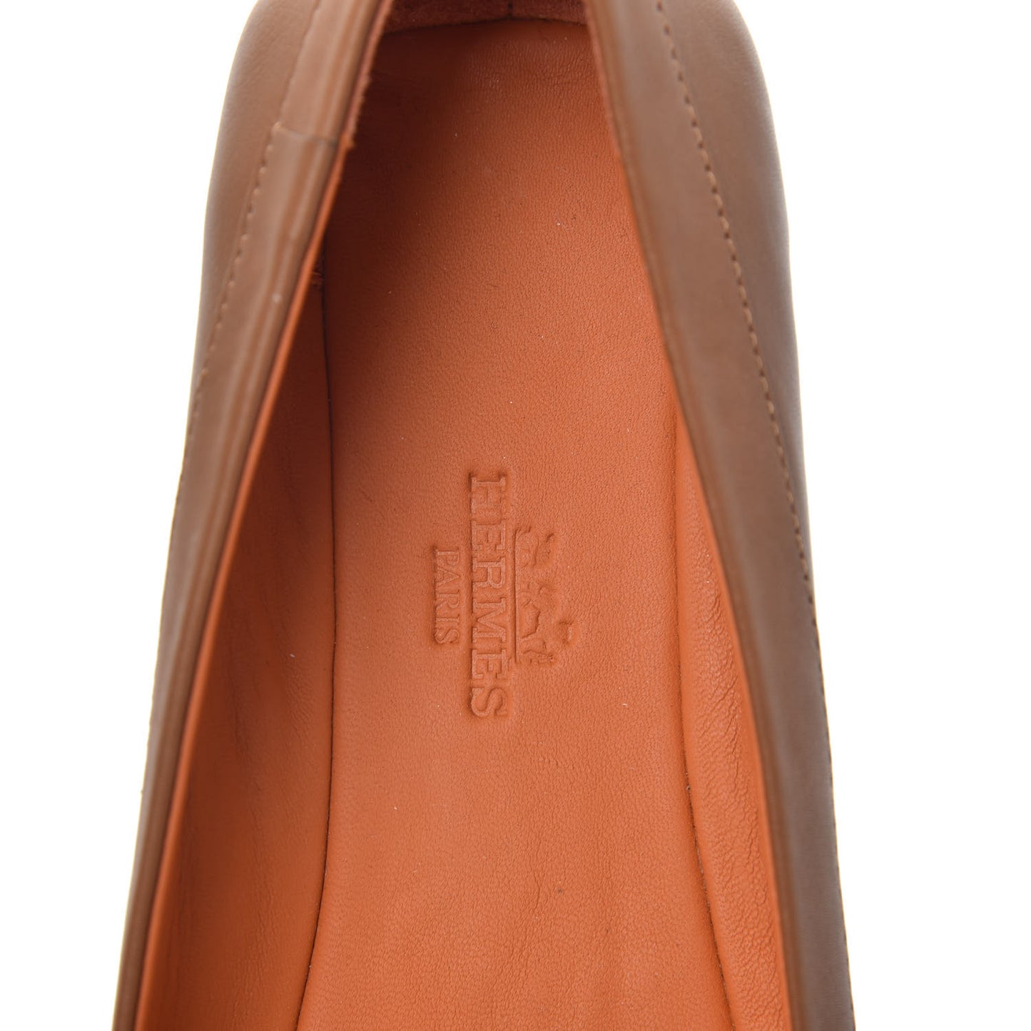Calfskin Liberty Ballerina Flats 38.5 Gold