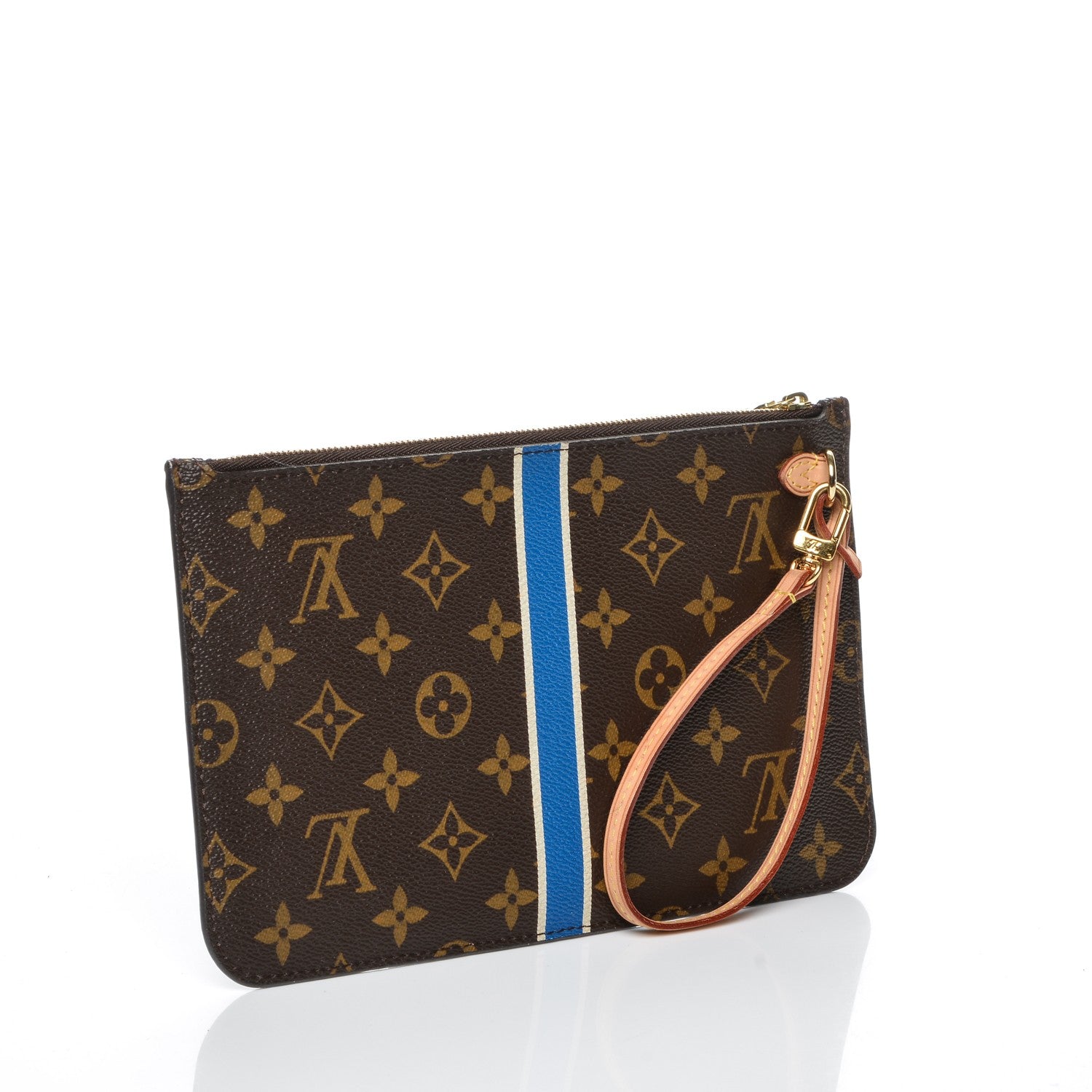 Louis Vuitton Monogram My LV Heritage Neverfull MM GM Pochette Blue de France White 3 of 7