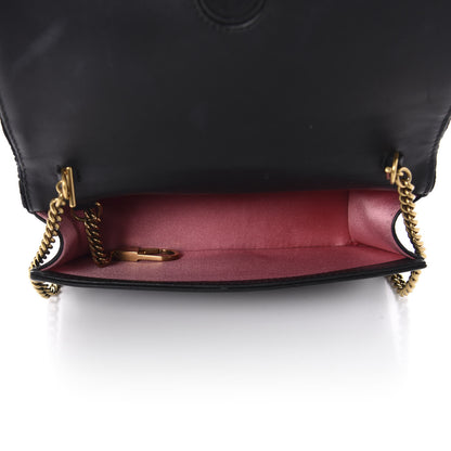 Gucci Velvet Matelasse GG Marmont Mini Bag Black 4 of 8